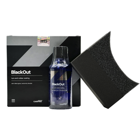 CarPro - BlackOut, Защитное покрытие для резины и пластика BlackOut 50мл.