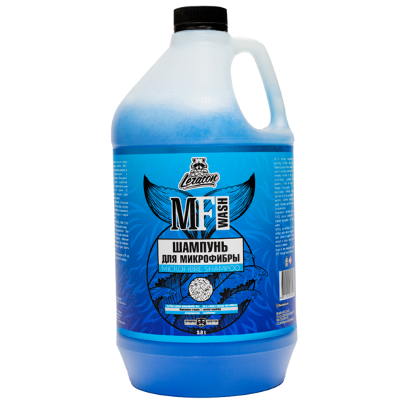 Leraton - MF WASH, Шампунь для микрофибр, 3,8л