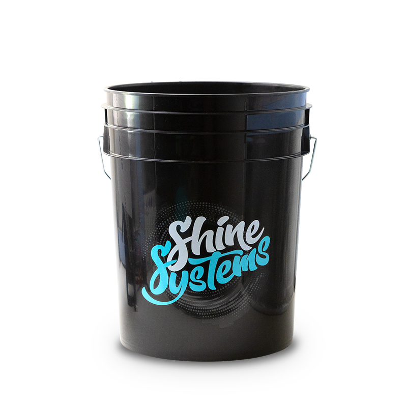 Shine Systems - Bucket Set, ведро для мойки автомобиля c крышкой и сепаратором, 20 л