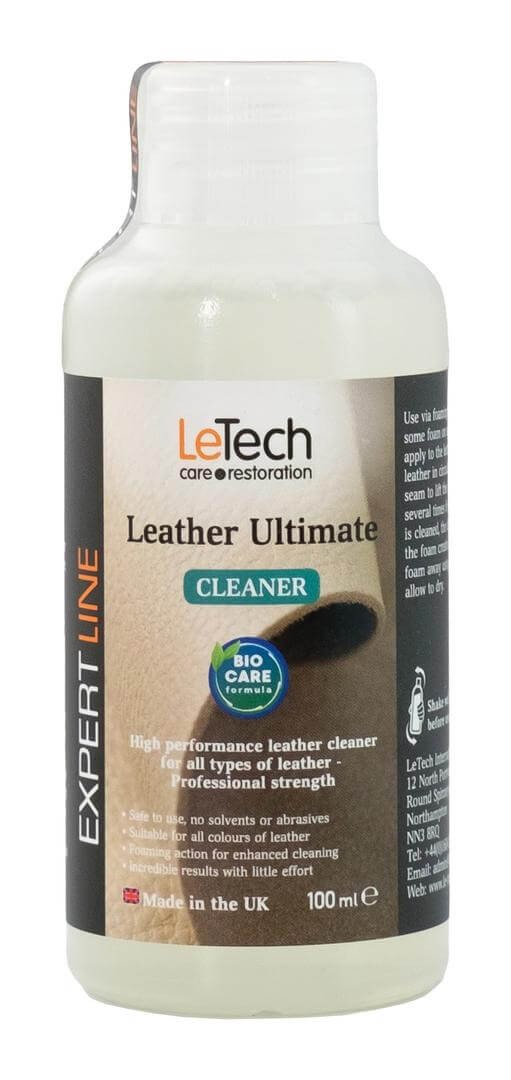 LeTech - Leather Ultimate Cleaner BIOCARE FORMULA, Очиститель кожи, 100мл