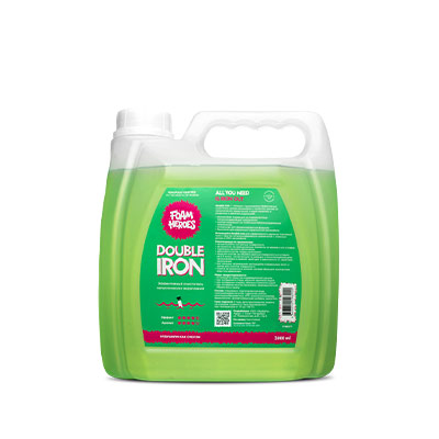 Foam Heroes - Double Iron, очиститель металлических вкраплений, 3л