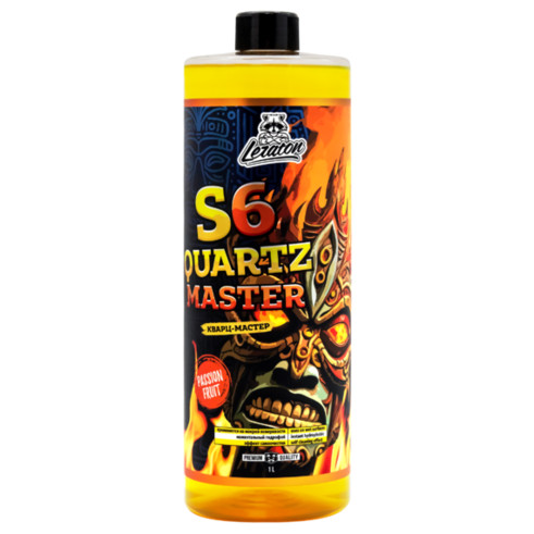 Leraton - S6 PASSION FRUIT, Кварцевый состав для быстрого блеска и гидрофоба, 1л