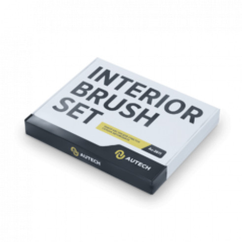 Autech - Interior Brush, Набор из четырех кистей для очистки салона автомобиля