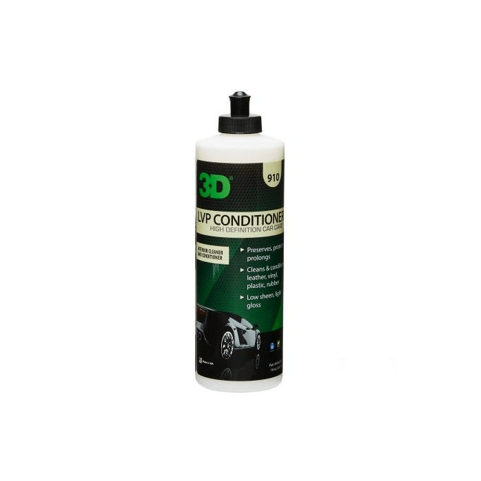 3D - LVP Conditioner, Кондиционер для кожи, винила и пластика, 473мл