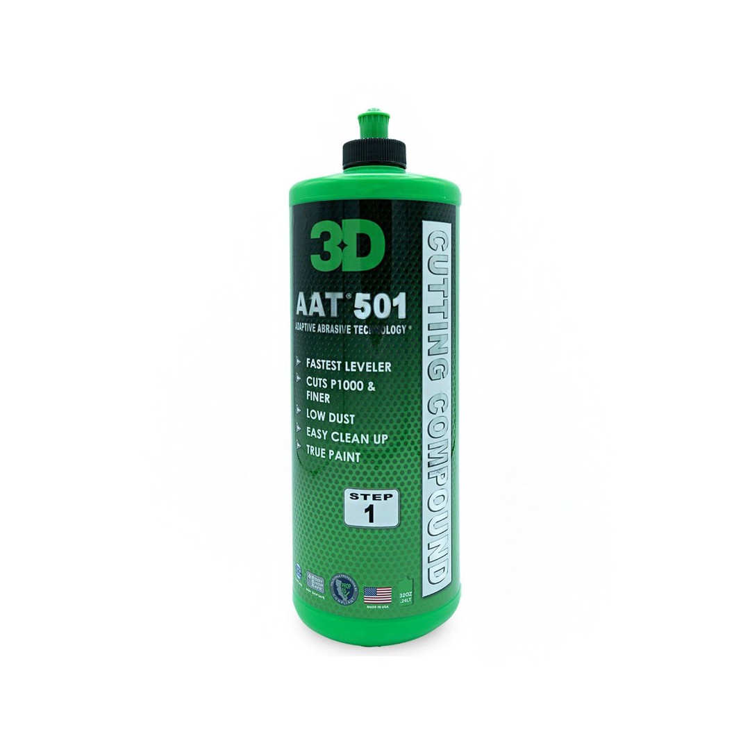 3D AAT 501 Cutting Compound Полировальная паста с микро-абразивами, 940мл