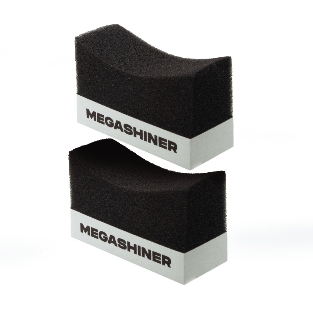 MegaShiner - HALF-MOON TIRE APPLICATOR, Аппликатор для чернения шин