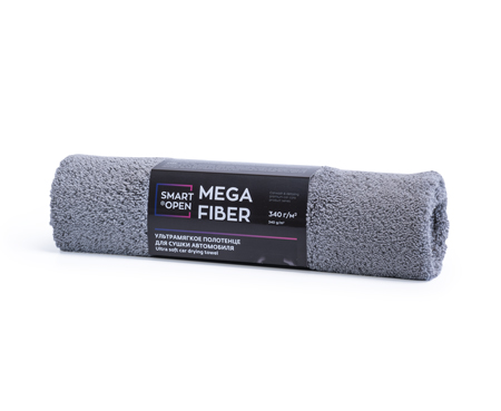 Smart Open - Mega Fiber, Салфетка из микрофибры для сушки автомобиля.