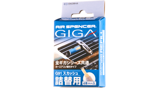 EIKOSHA - Giga Marine Blue Squash, Запасной элемент для ароматизатора на кондиционер