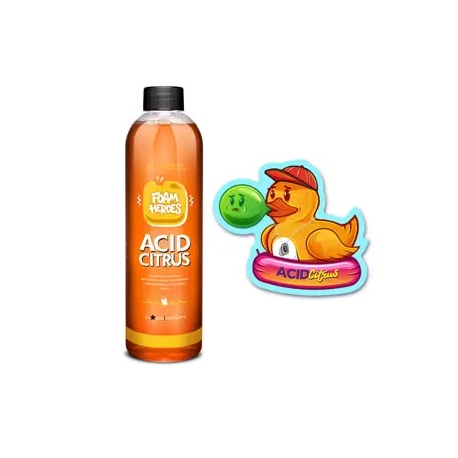 Foam Heroes - Acid Citrus кислотный шампунь для ручной мойки автомобиля, 500мл