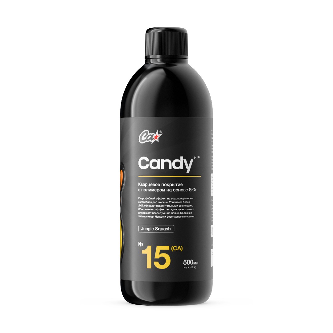 Glitz - 15 Candy (CA), Кварцевое покрытие с полимером на основе SiO2, 500 мл