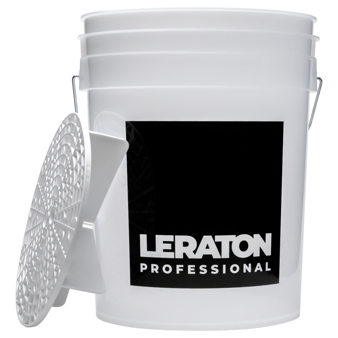 LERATON PROFESSIONAL - Ведро для мойки автомобилей с сепаратором (белое) 20 л