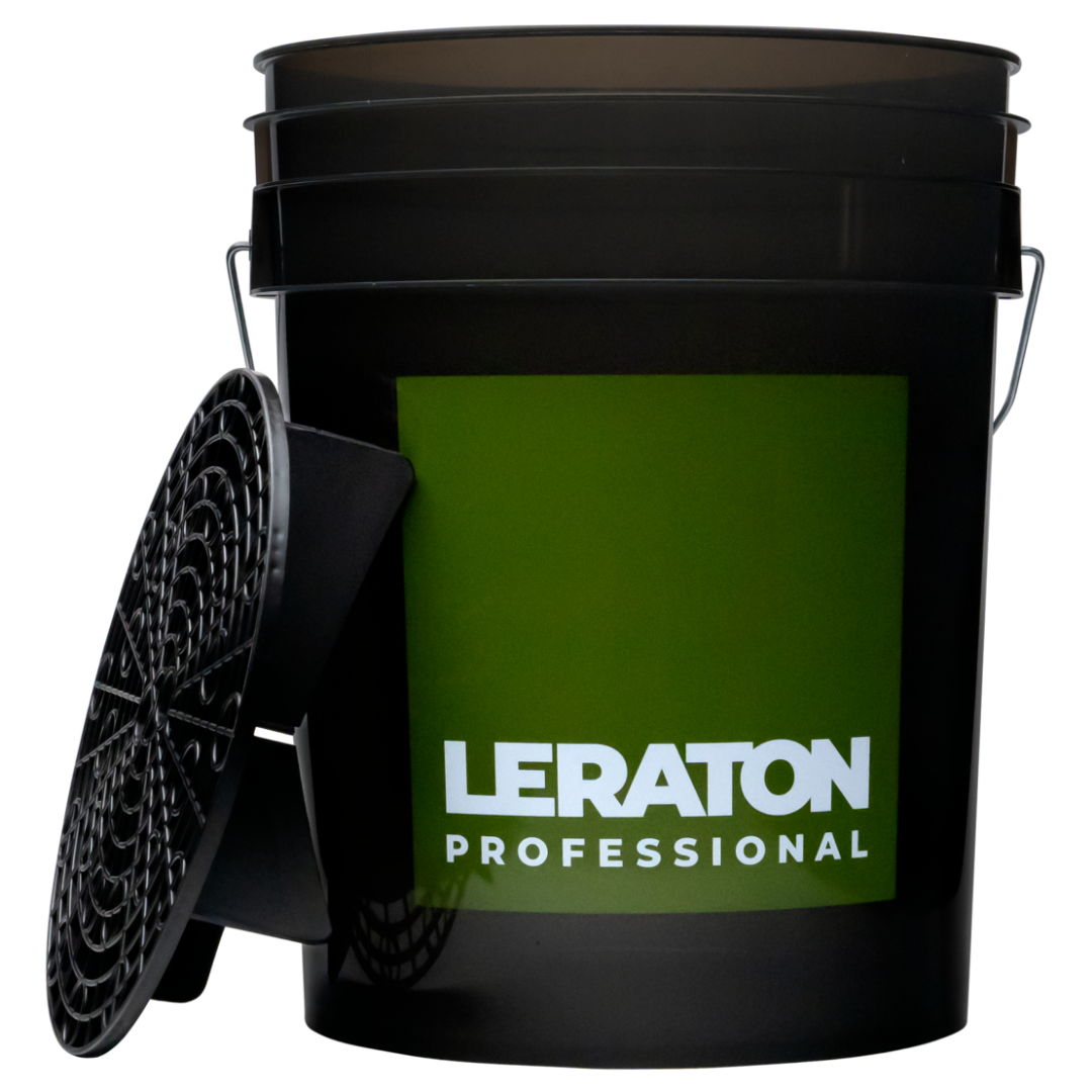 LERATON PROFESSIONAL - Ведро для мойки автомобилей с сепаратором (черное) 20 л