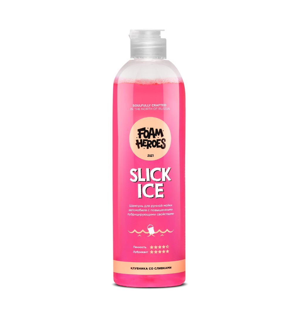 Foam Heroes - Slick Ice Sweety шампунь для ручной мойки автомобиля, 500мл.