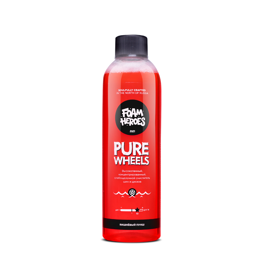 Foam Heroes - Pure Wheels концентрированный очиститель шин и дисков, 500мл