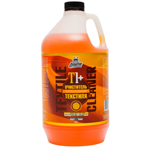 Leraton - T1+ STRONG, Очиститель текстиля низкощелочной, 3,8л