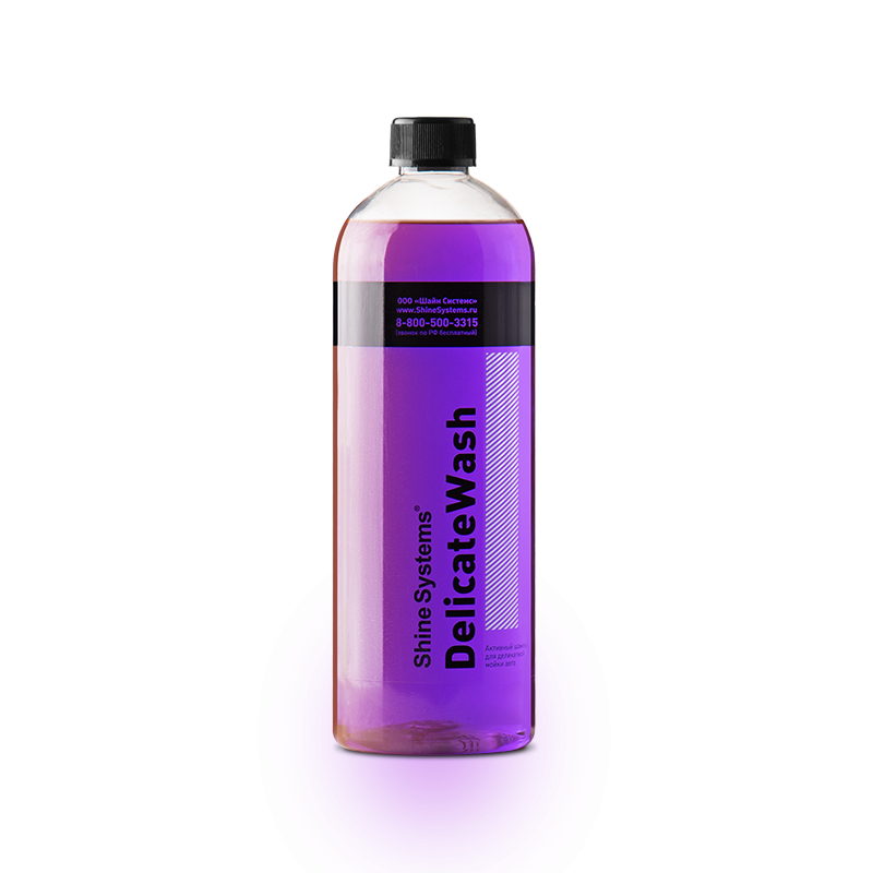 Shine Systems - DelicateWash, активный шампунь для деликатной мойки авто, 750 мл