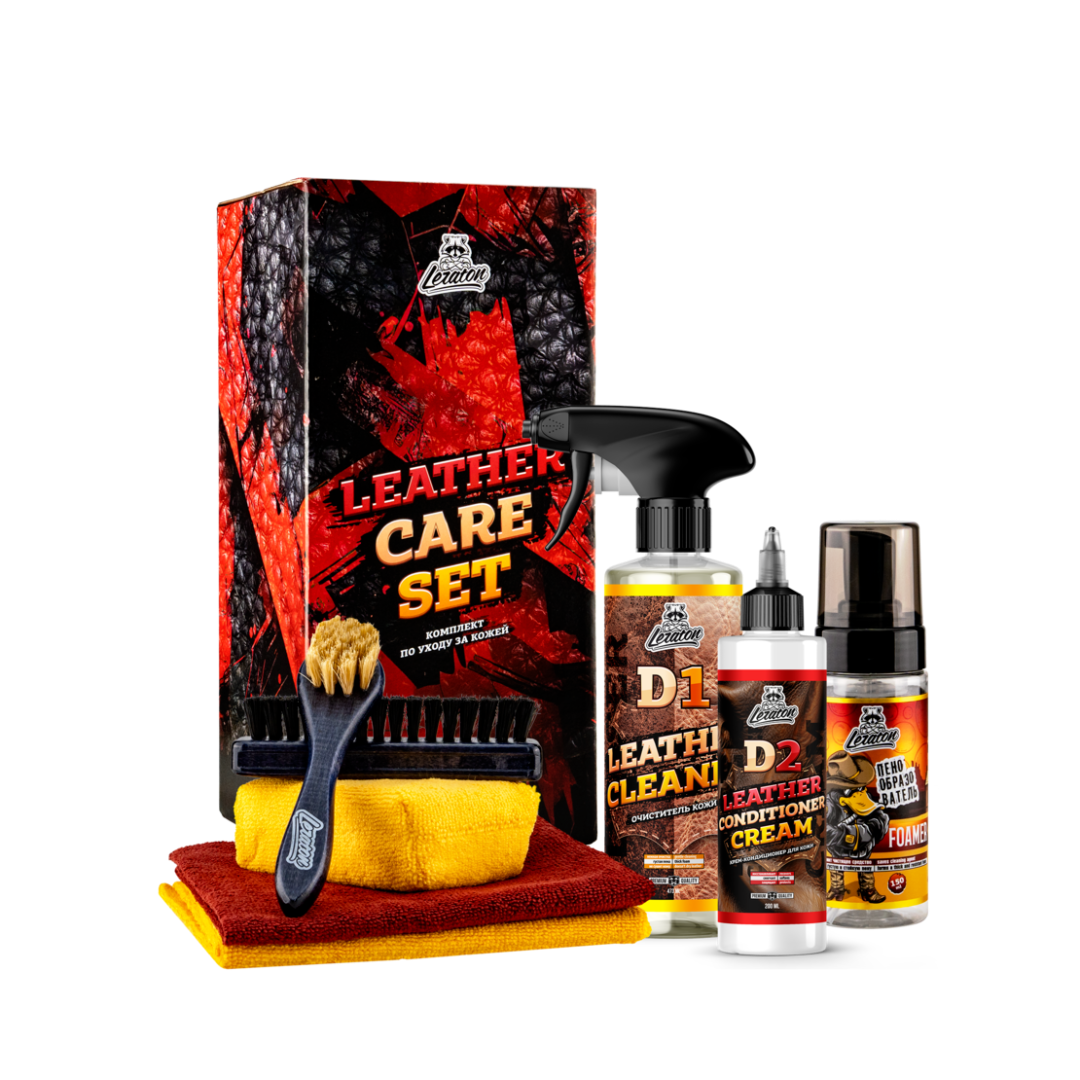 Leraton - Leather Care Set, Набор по уходу за кожей