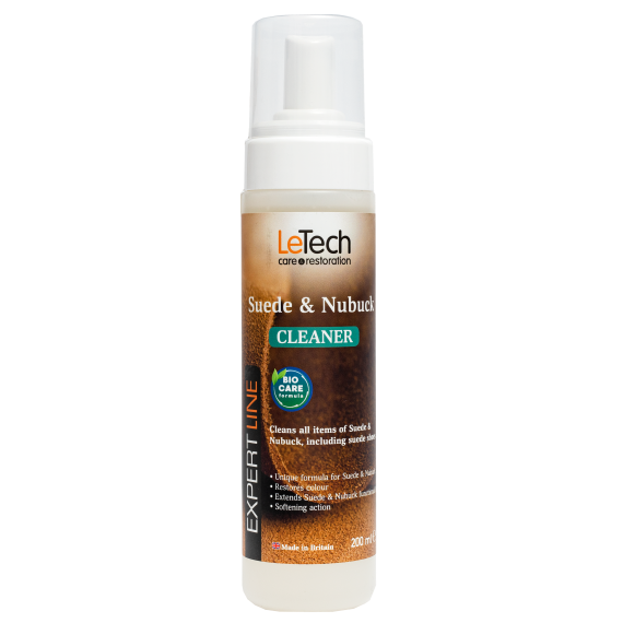 LeTech - Suede and Nubuck Cleaner, Средство для чистки Замши и Нубука, 200мл
