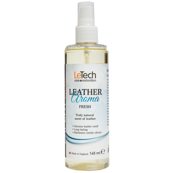LeTech - Leather Aroma Fresh, Ароматизатор с запахом натуральной кожи фрэш, 145мл