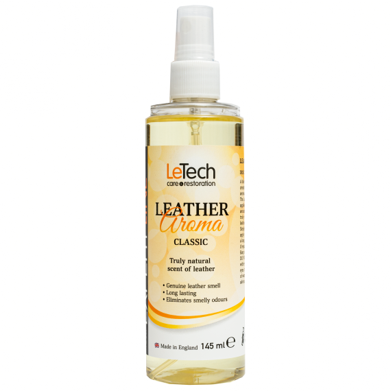 LeTech - Leather Aroma Classic, Ароматизатор с запахом натуральной кожи классик, 145мл