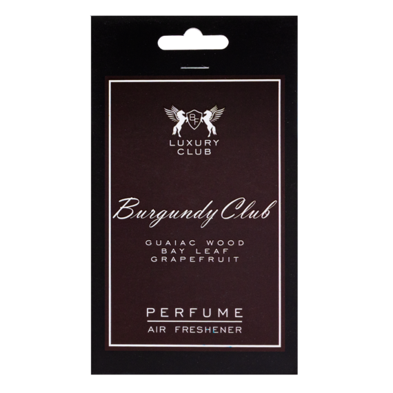 Air Spice - Burgundy Club, Картонный ароматизатор