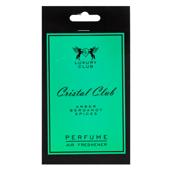 Air Spice - Cristal Club, Картонный ароматизатор