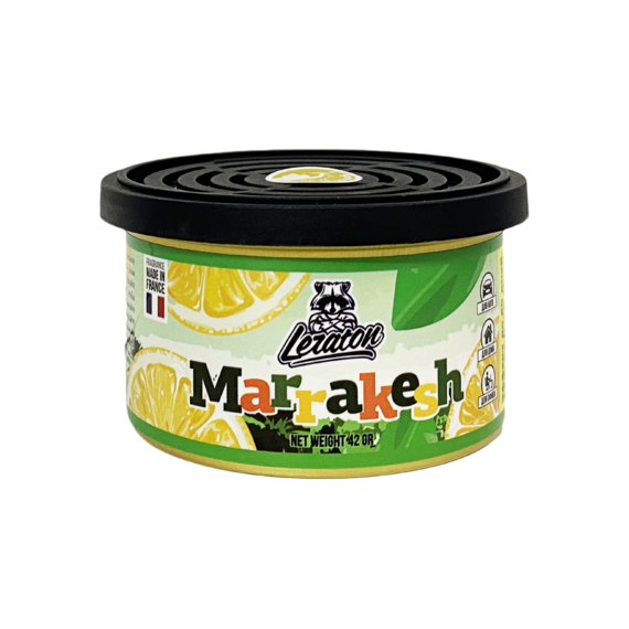 LERATON - Marrakesh, Ароматизатор для автомобиля в банке (Lemon Squash/Лимонад)